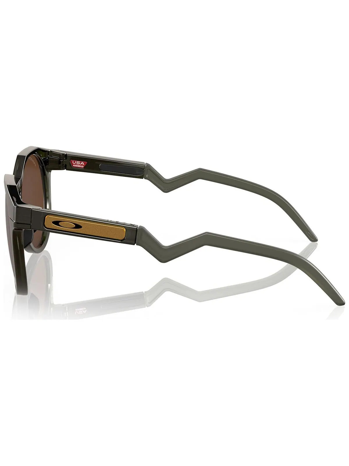 Мужские поляризованные солнцезащитные очки, Hstn Oakley — изображение 3 из 6, зеленый