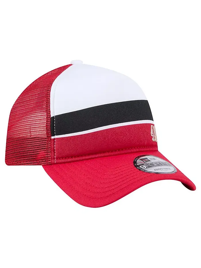 Детская бейсболка San Francisco 49ers Sport Night Color Block 9FORTY A-Frame Trucker с регулируемой — изображение 5 из 5