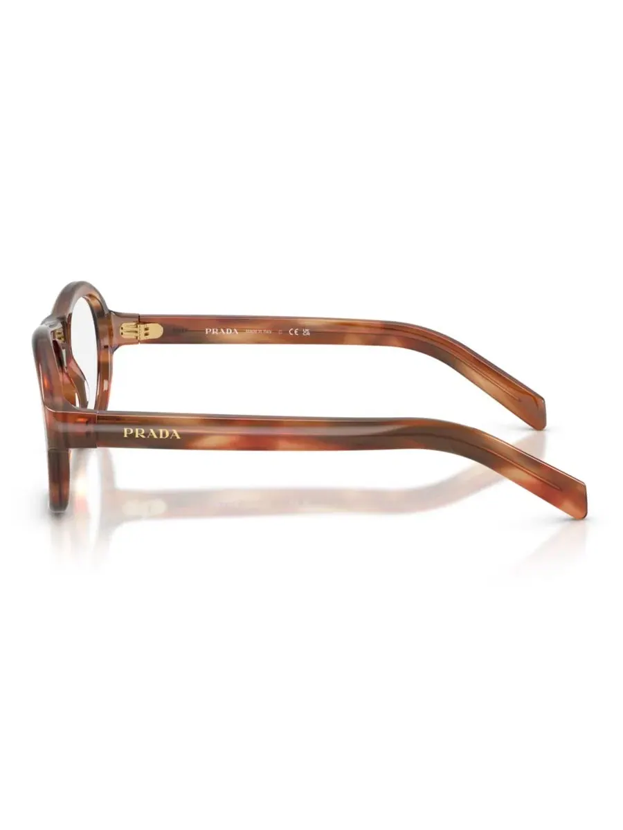 Очки оптические Prada PR C12V, Striped Oak — изображение 2 из 6