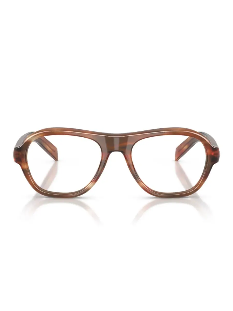 Очки оптические Prada PR C12V, Striped Oak — изображение 3 из 6