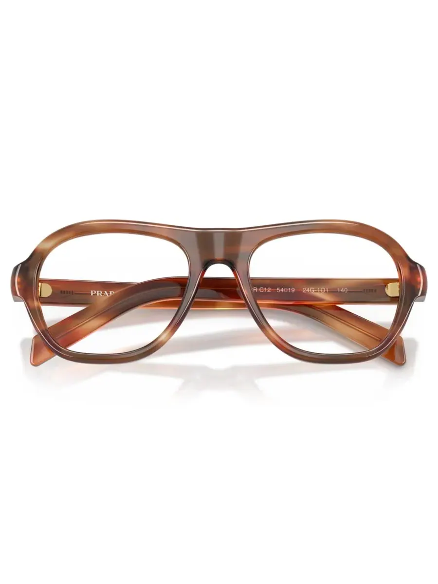 Очки оптические Prada PR C12V, Striped Oak — изображение 5 из 6