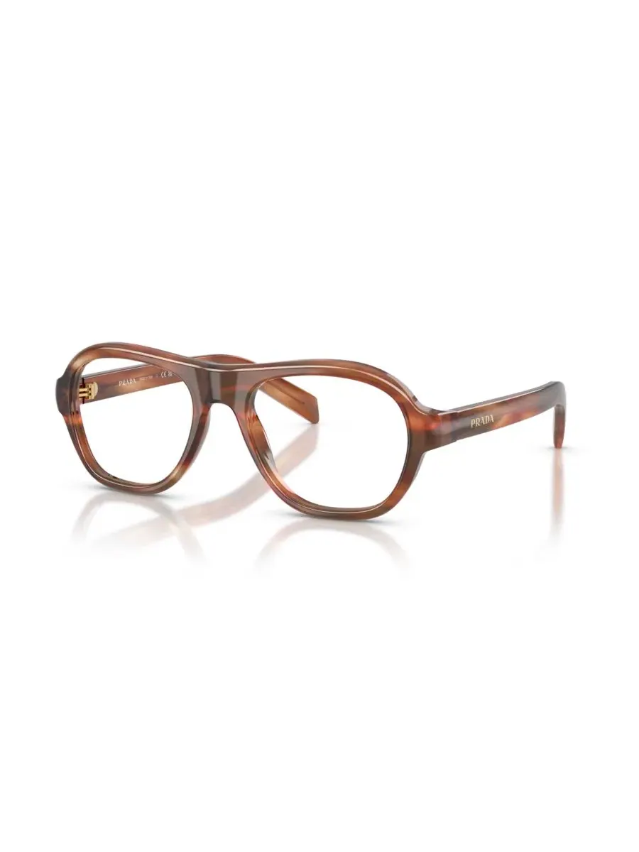 Очки оптические Prada PR C12V, Striped Oak — изображение 6 из 6