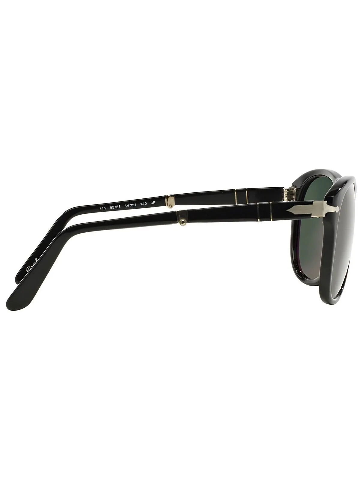 Поляризационные солнцезащитные очки, PO0714P Persol — изображение 5 из 13, черный/зеленый