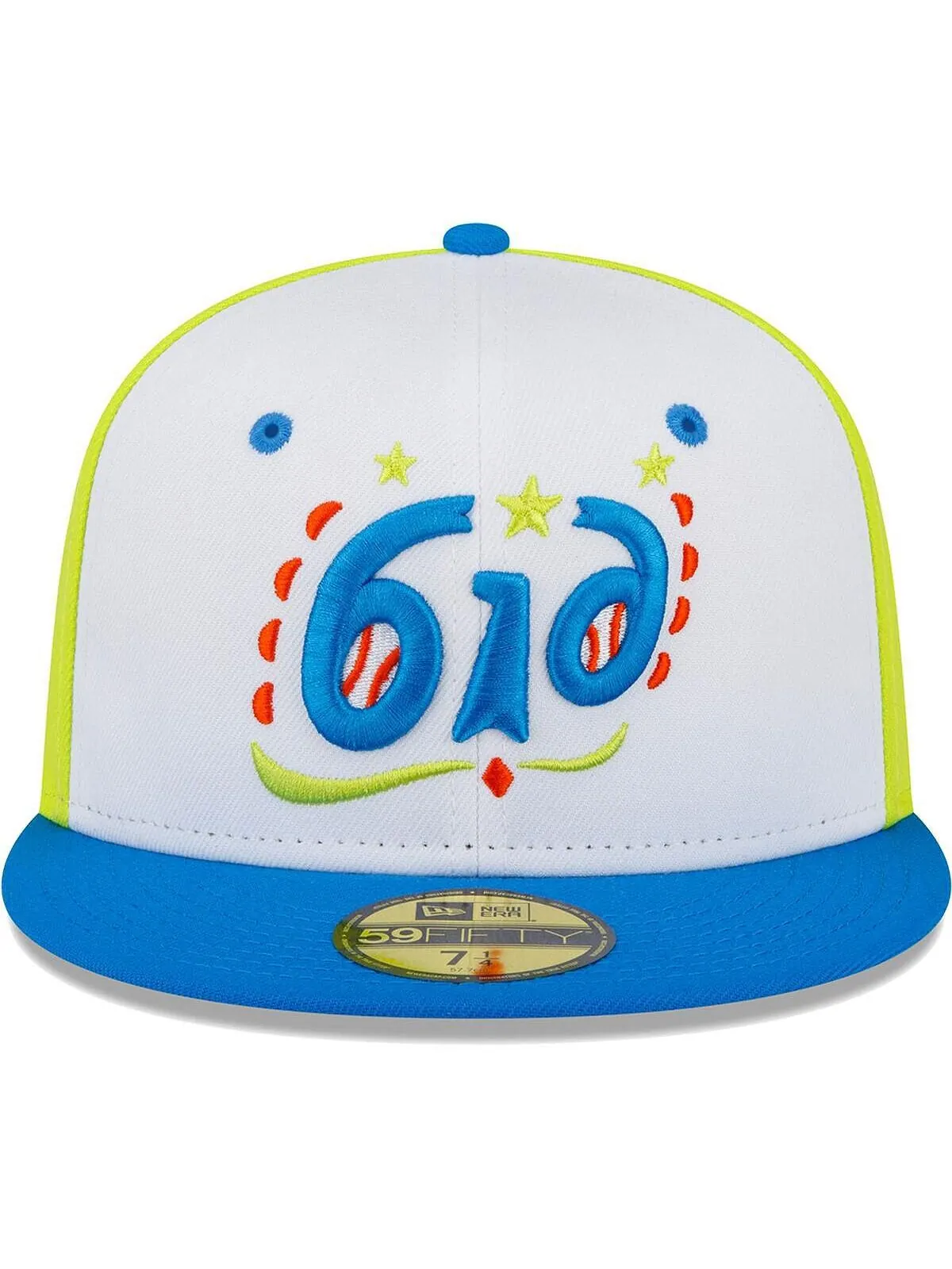 Мужская белая шляпа приталенного цвета West Michigan Whitecaps Copa De La Diversion 59FIFTY New Era — изображение 3 из 5