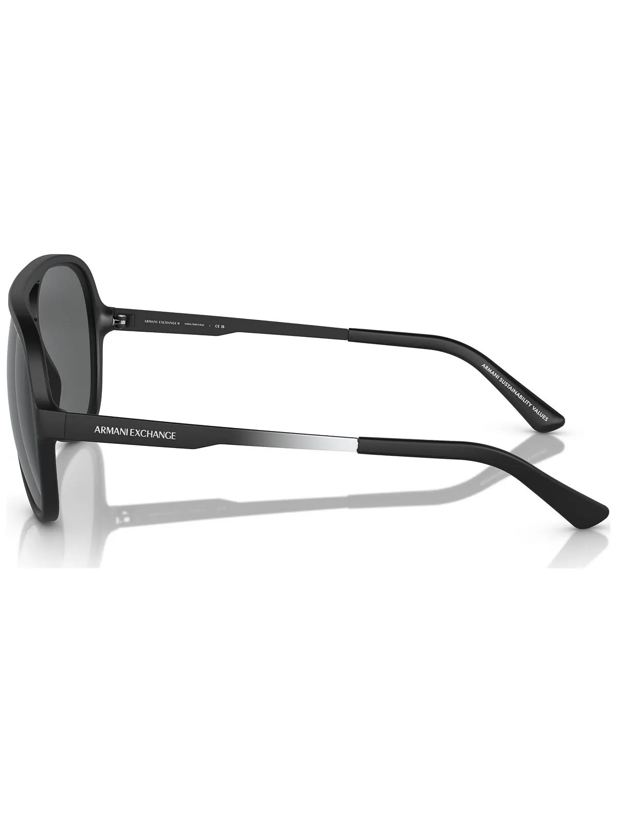 Мужские солнцезащитные очки, AX4133S60-X 60 Armani Exchange — изображение 5 из 6, черный