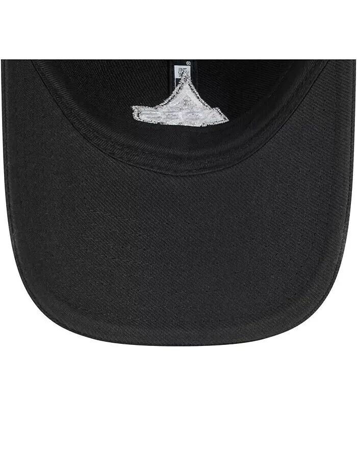 Мужская и женская черная кепка Las Vegas Aces Core Logo 9TWENTY Adjustable New Era — изображение 4 из 5