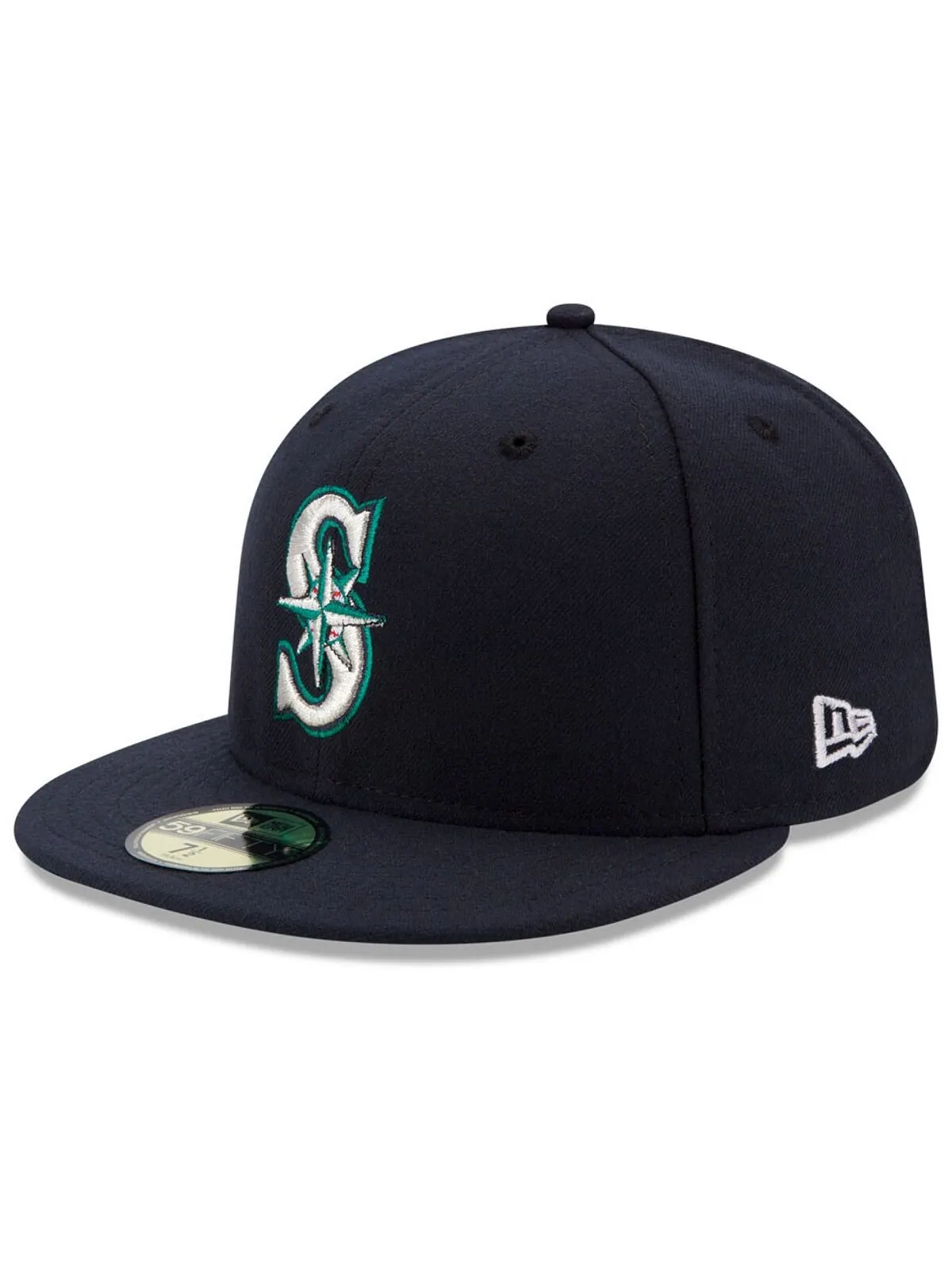 Кепка Seattle Mariners Authentic Collection 59FIFTY New Era — изображение 1 из 4, темно-синий