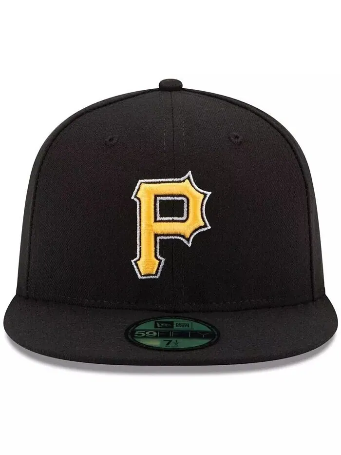 Мужская приталенная кепка Pittsburgh Pirates Alternate Authentic Collection On-Field 59FIFTY New Era — изображение 2 из 4