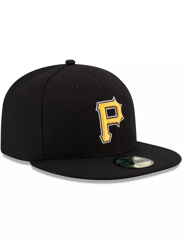 Мужская приталенная кепка Pittsburgh Pirates Alternate Authentic Collection On-Field 59FIFTY New Era — изображение 3 из 4
