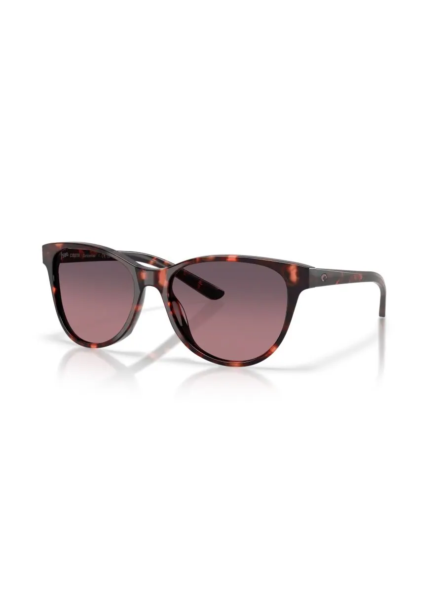 Женские поляризованные солнцезащитные очки Catherine, 6S2012 Costa Del Mar, Sunset Tortoise