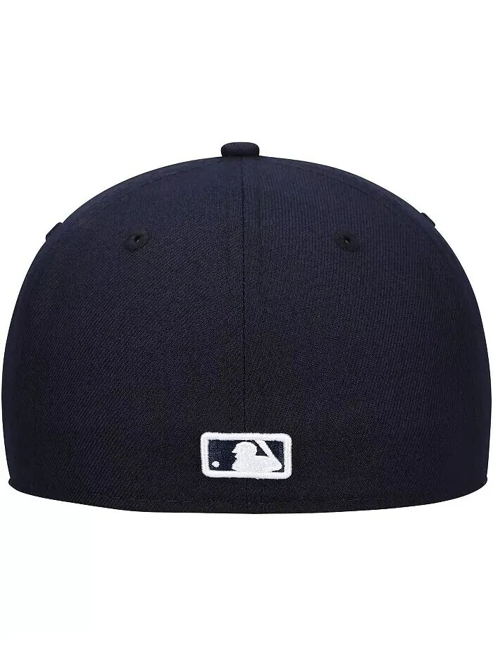 Мужская темно-синяя бейсболка Detroit Tigers Authentic Collection On-Field Home 59FIFTY с — изображение 5 из 5