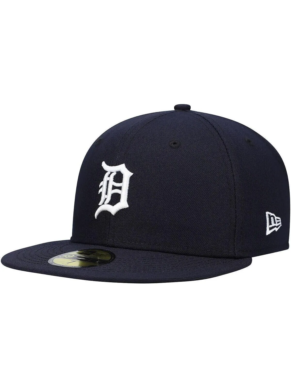 Мужская темно-синяя бейсболка Detroit Tigers Authentic Collection On-Field Home 59FIFTY с — изображение 2 из 5, темно-синий