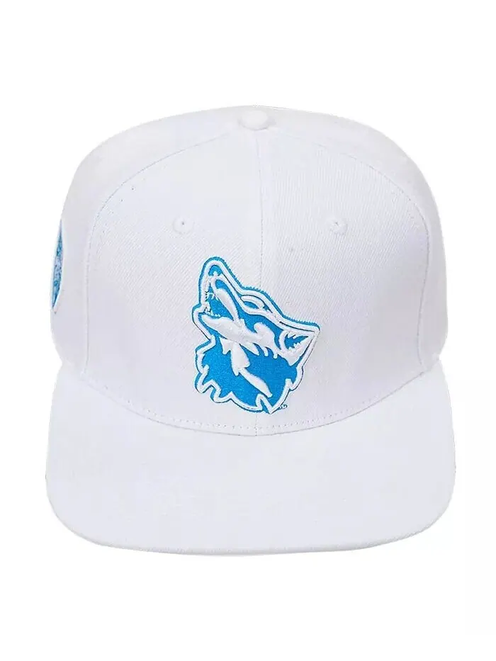 Мужская белая шерстяная шляпа-талисман Cheyney Wolves Evergreen Snapback Pro Standard — изображение 3 из 4