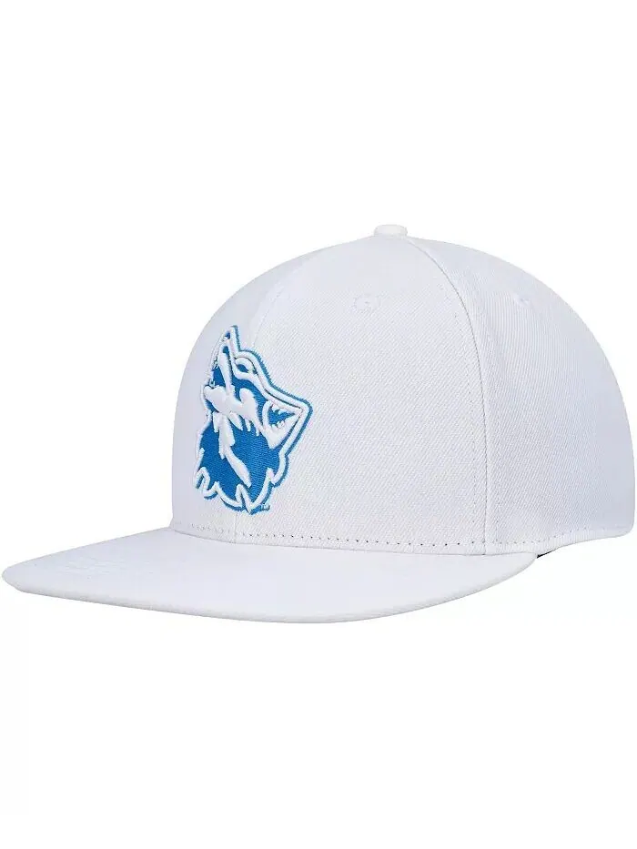 Мужская белая шерстяная шляпа-талисман Cheyney Wolves Evergreen Snapback Pro Standard — изображение 4 из 4