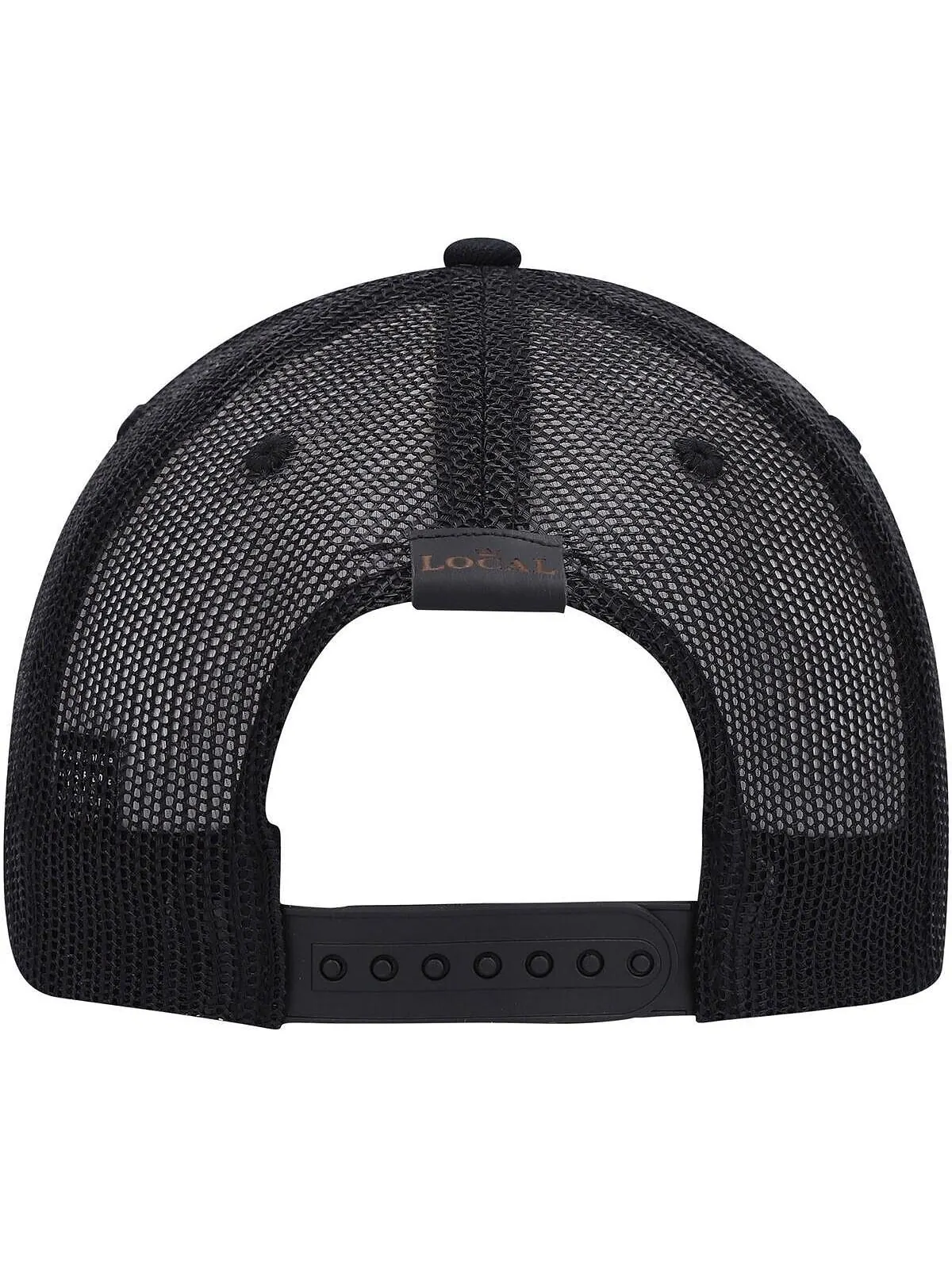 Мужская кепка Trucker Snapback с нашивкой Michigan Blackout State Local Crowns — изображение 5 из 5, черный