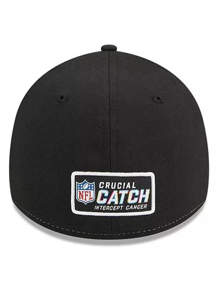 Мужская и женская разноцветная черная бейсболка Los Angeles Rams 2023 NFL Crucial Catch 39THIRTY — изображение 3 из 4