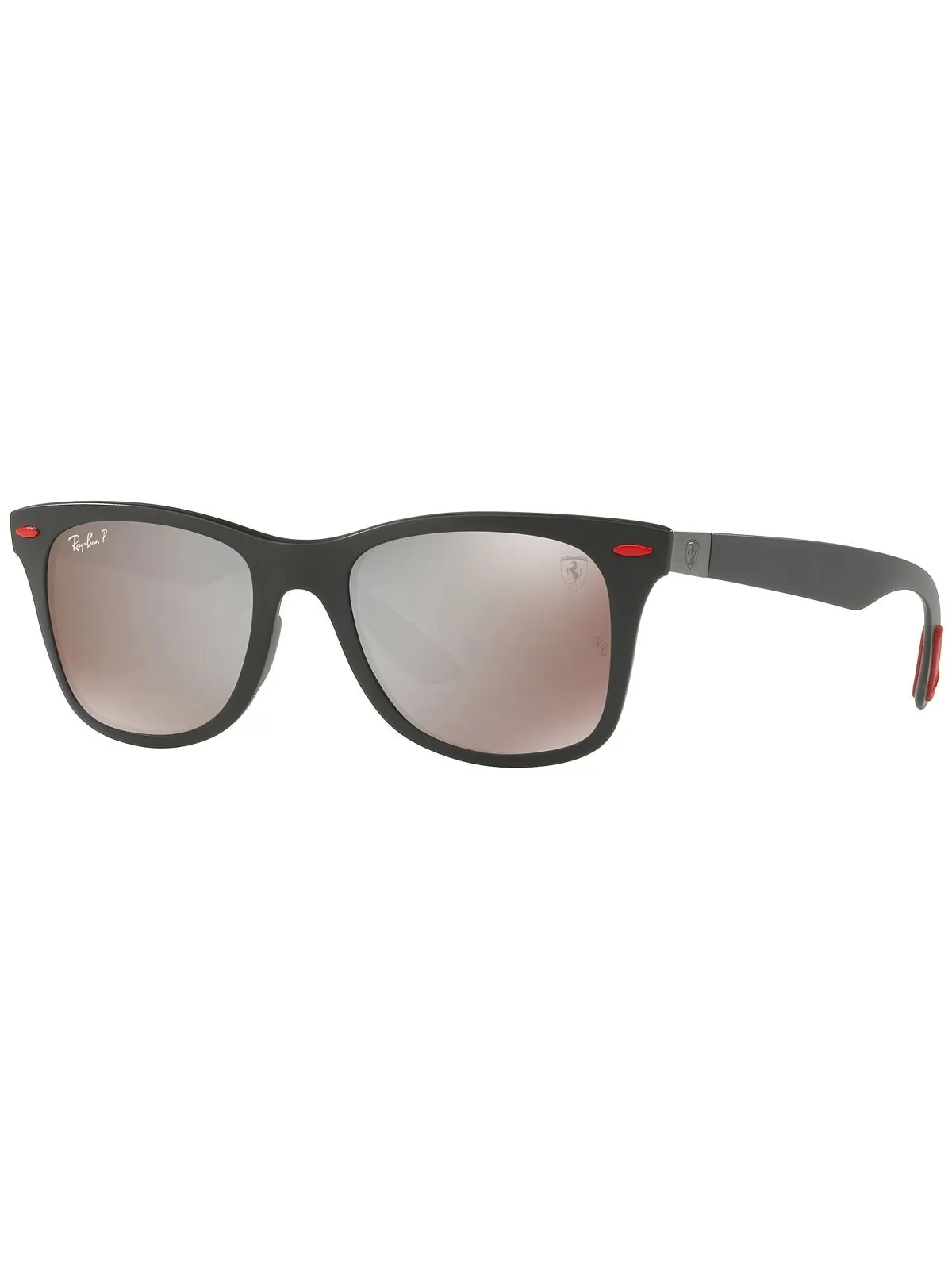 Мужские поляризованные солнцезащитные очки, RB4195M Scuderia Ferrari Collection 52 Ray-Ban — изображение 7 из 8, черный