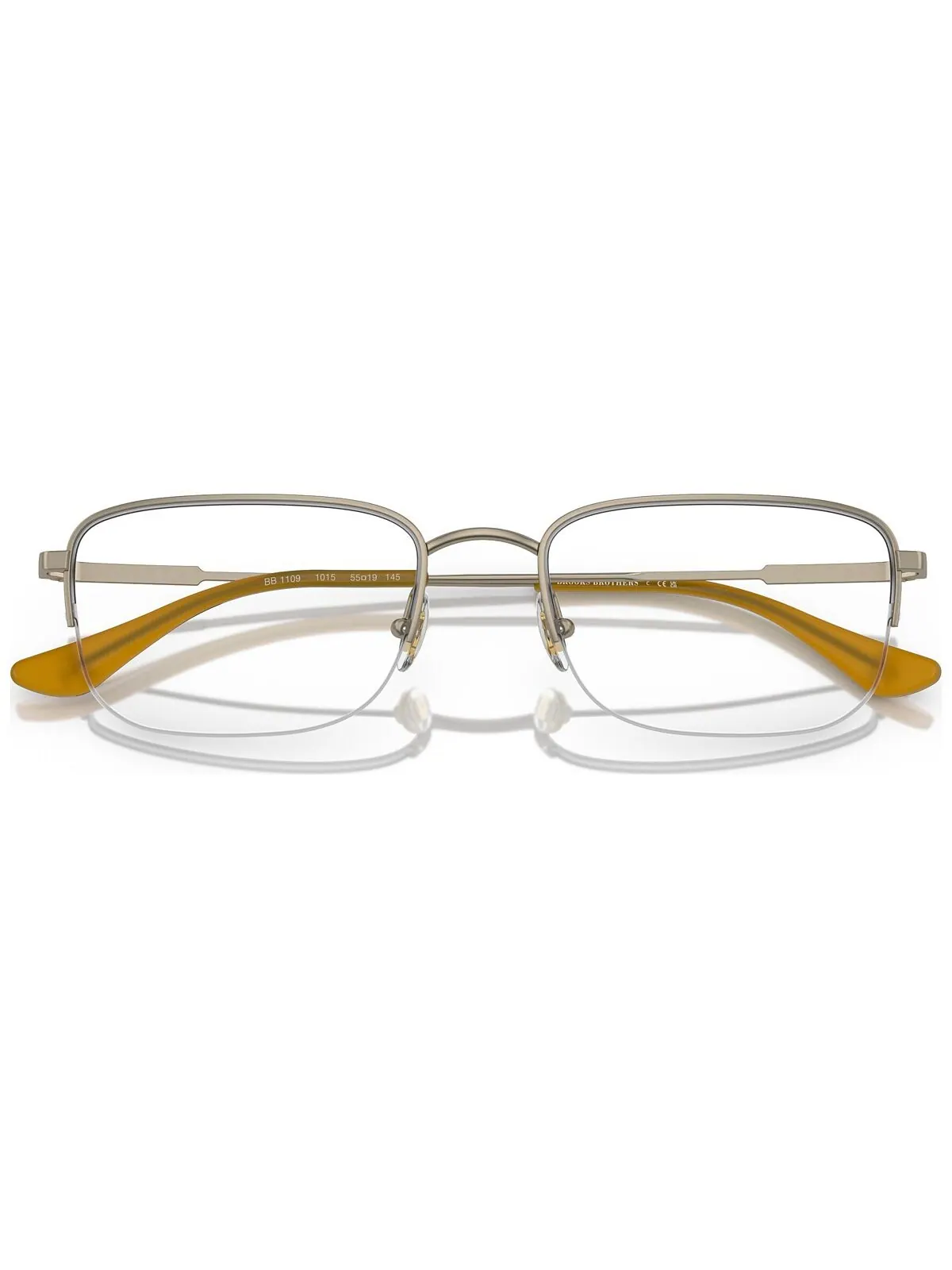 Мужские очки, BB1109 55 Brooks Brothers — изображение 5 из 6, золотистый