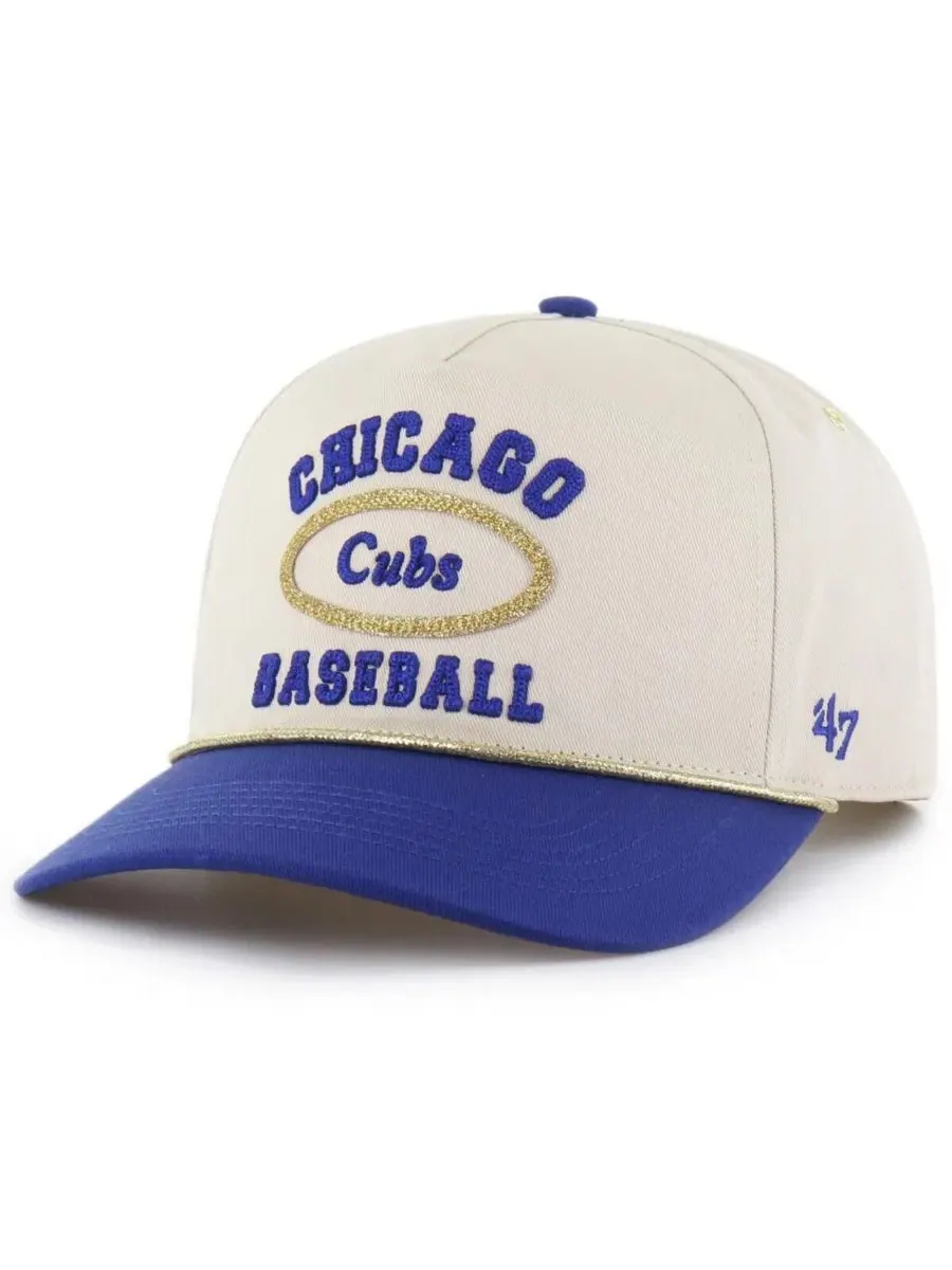 Кепка с принтом Stoney Clover Lane x '47 Chicago Cubs Glitter Rope Hitch Adjustable Hat '47 Brand — изображение 2 из 3