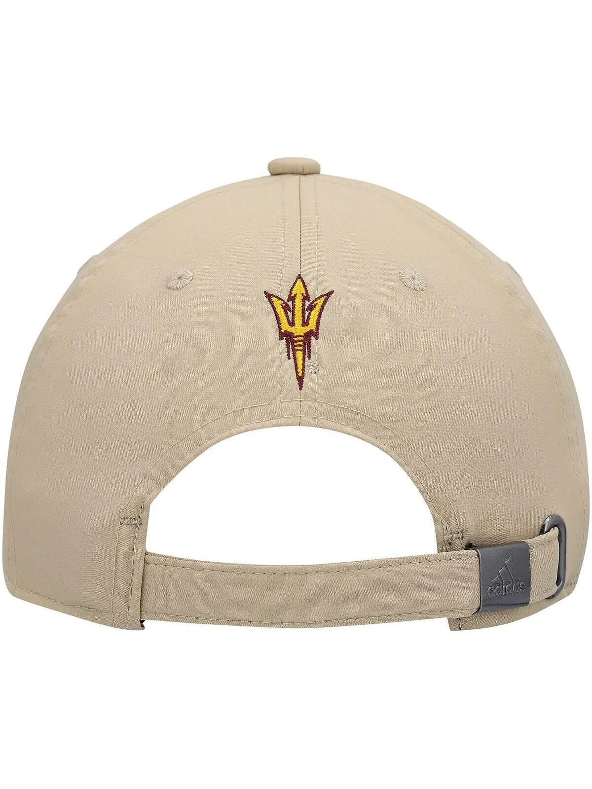 Мужская регулируемая шляпа цвета хаки Arizona State Sun Devils Rising Devils с напуском adidas — изображение 4 из 4