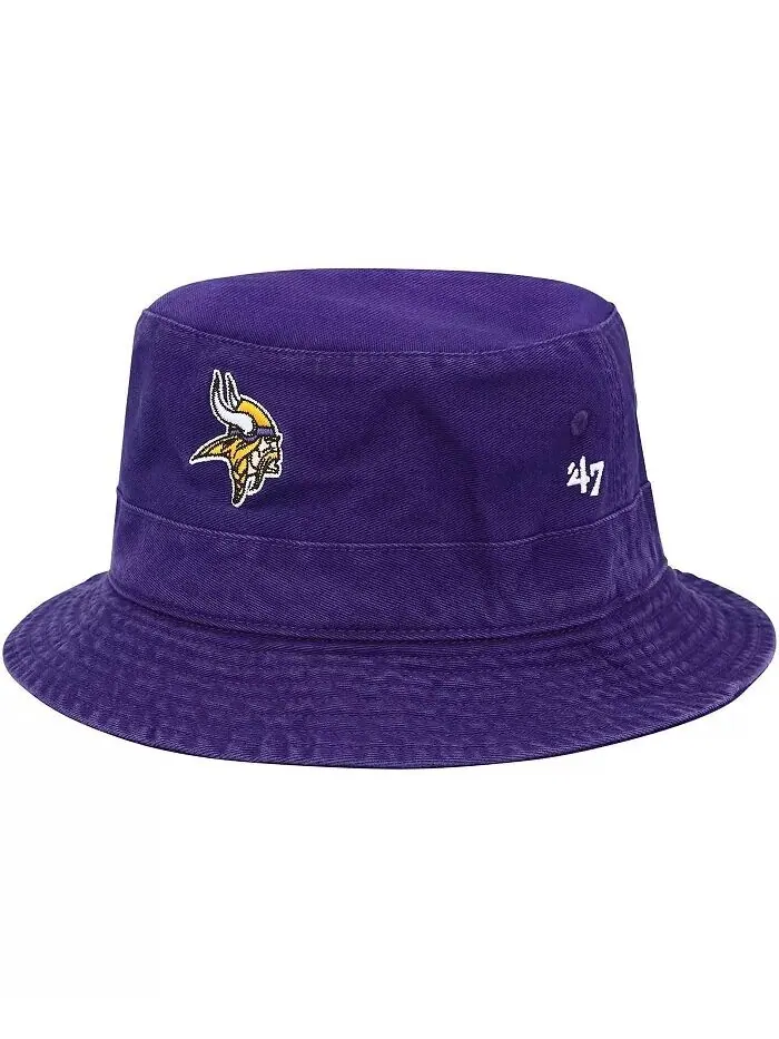 Мужская фиолетовая панама Minnesota Vikings Primary '47 Brand — изображение 3 из 3