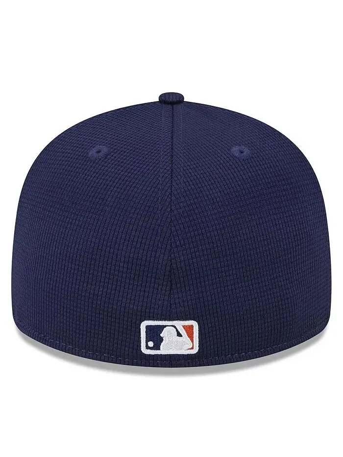 Мужская оранжевая бейсболка Houston Astros 2024 Batting Practice Low Profile 59FIFTY Fitted Hat New — изображение 3 из 4
