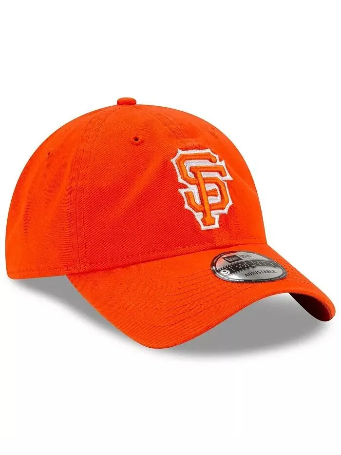 Мужская оранжевая регулируемая кепка San Francisco Giants City Connect 9TWENTY New Era — изображение 4 из 5