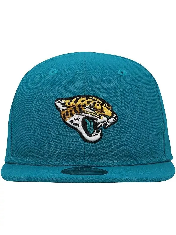 Кепка Snapback для мальчиков и девочек Teal Jacksonville Jaguars My 1st 9FIFTY New Era — изображение 3 из 4