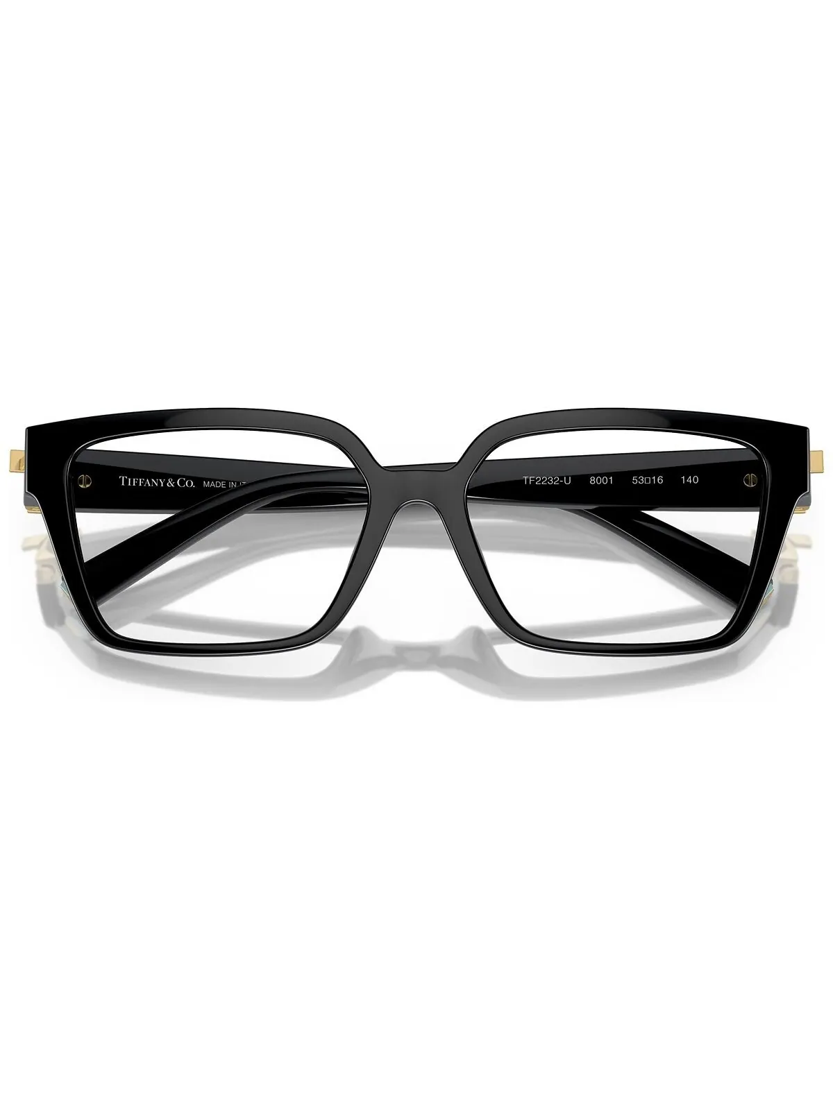 Женские прямоугольные очки, TF2232U 53 Tiffany & Co. — изображение 5 из 6, черный