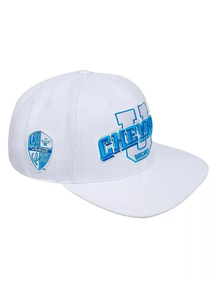 Мужская белая шерстяная шляпа Cheyney Wolves Evergreen Snapback Pro Standard