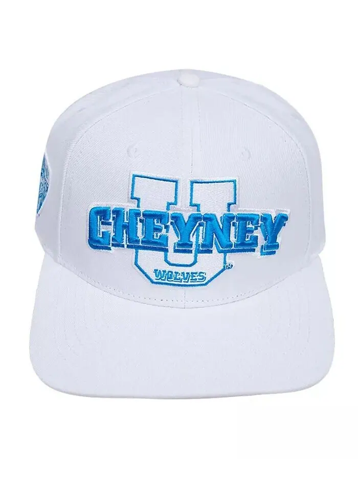 Мужская белая шерстяная шляпа Cheyney Wolves Evergreen Snapback Pro Standard — изображение 2 из 5