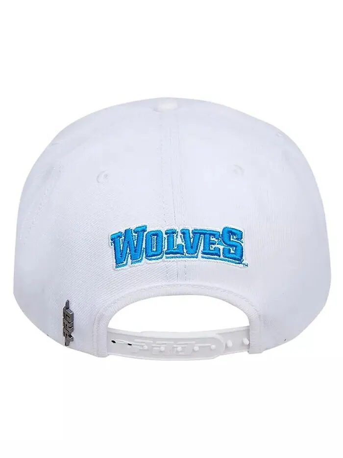 Мужская белая шерстяная шляпа Cheyney Wolves Evergreen Snapback Pro Standard — изображение 3 из 5