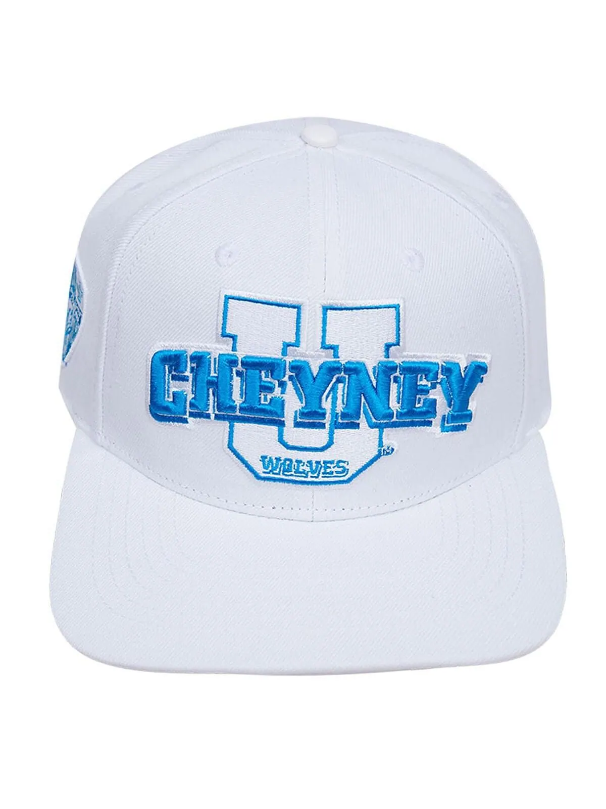 Мужская белая шерстяная шляпа Cheyney Wolves Evergreen Snapback Pro Standard — изображение 2 из 5, белый