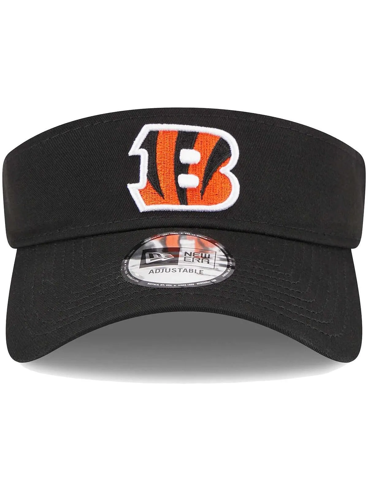 Мужские черные основные регулируемые козырьки Cincinnati Bengals New Era — изображение 2 из 4, черный