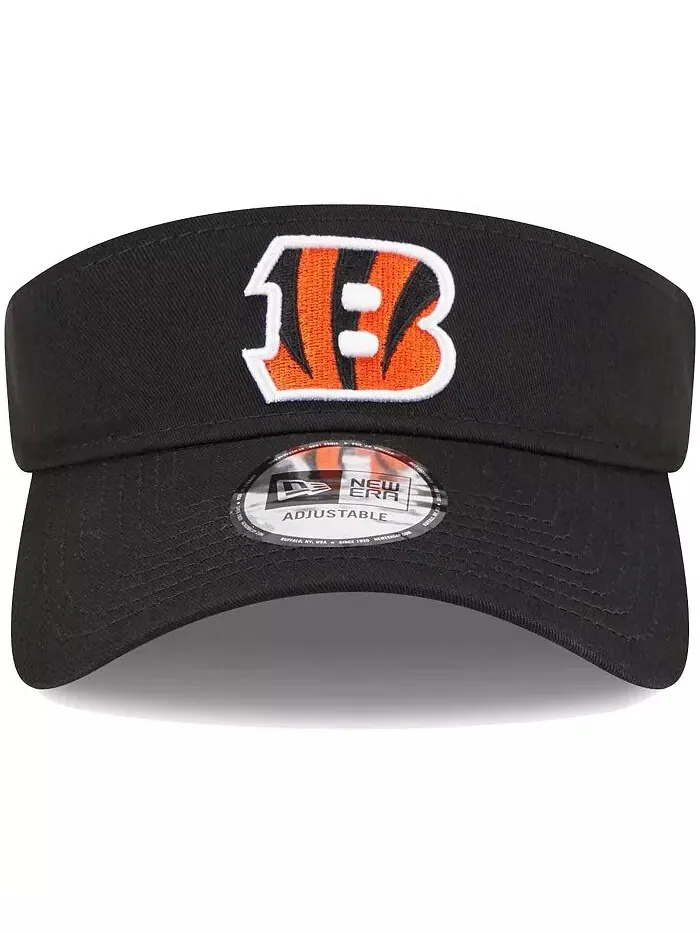 Мужской черный Cincinnati Bengals Основной регулируемый козырек New Era — изображение 3 из 5
