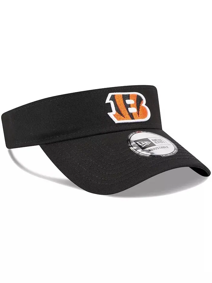 Мужской черный Cincinnati Bengals Основной регулируемый козырек New Era — изображение 4 из 5
