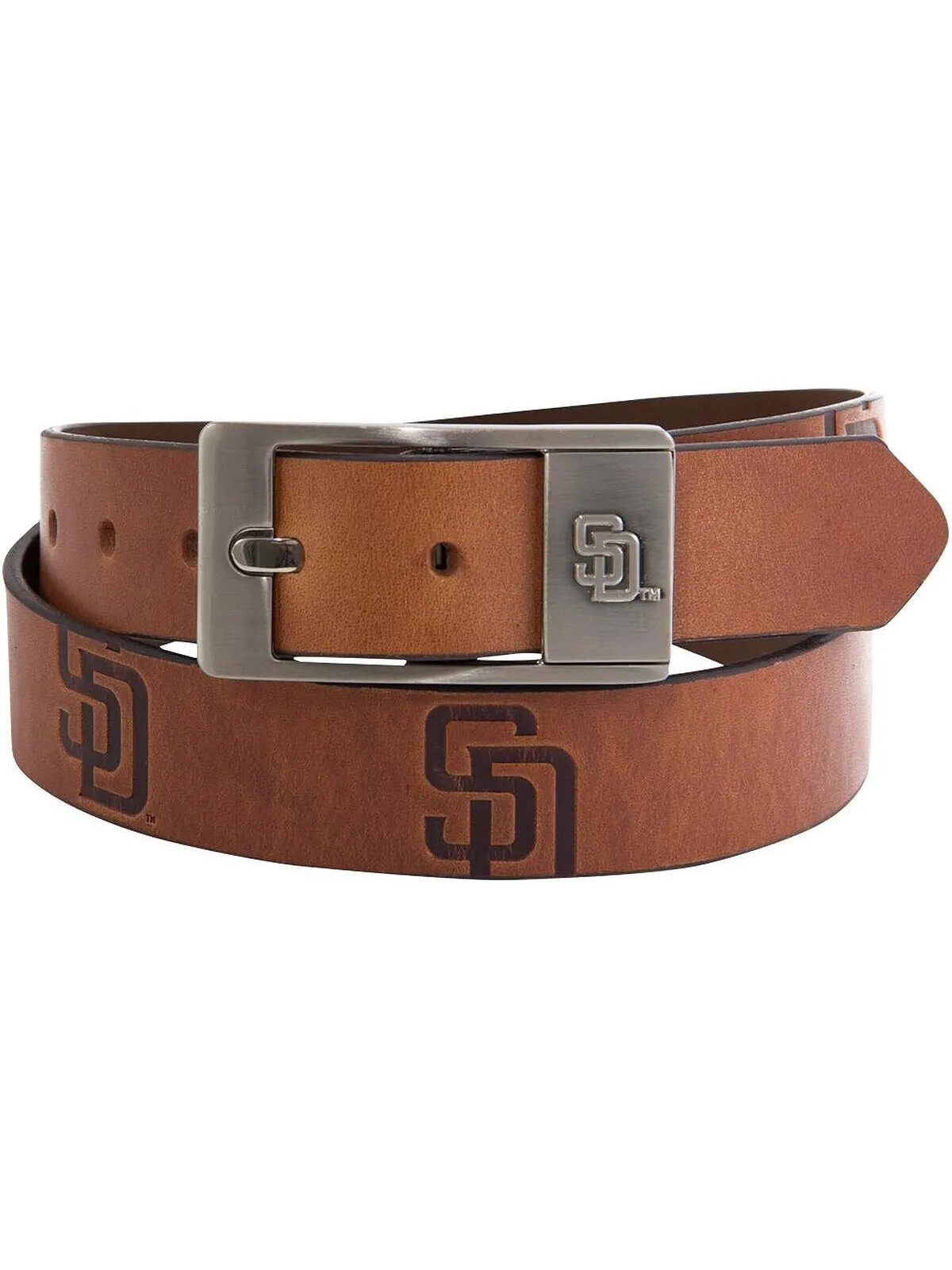Мужской кожаный ремень San Diego Padres Brandish Eagles Wings