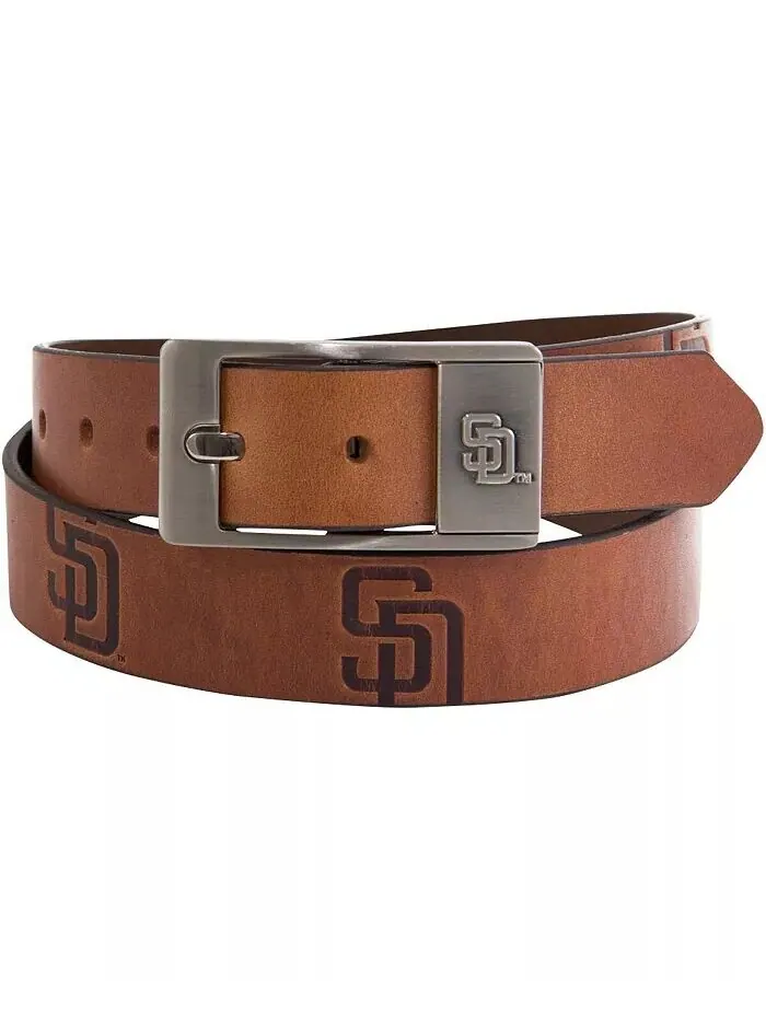 Мужской кожаный ремень San Diego Padres Brandish Eagles Wings