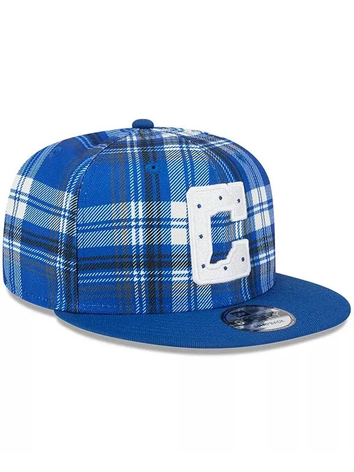 Мужская бейсболка-кепка Royal Indianapolis Colts 2024 Sideline Statement 9FIFTY Snapback New Era — изображение 4 из 4
