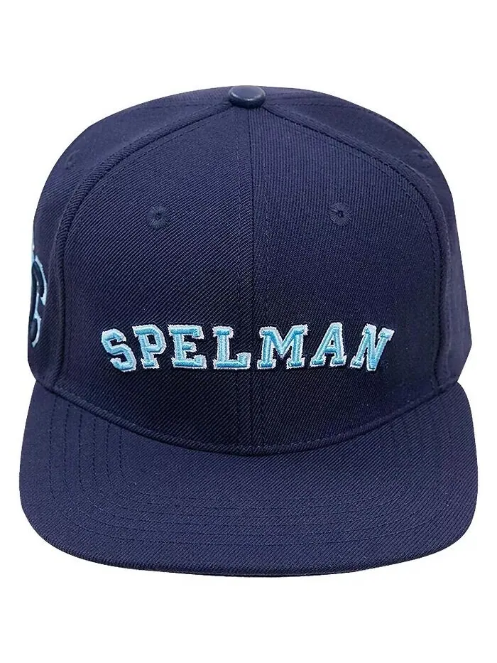 Мужская темно-синяя кепка Spelman College Jaguar Evergreen Spelman Snapback Pro Standard — изображение 3 из 3