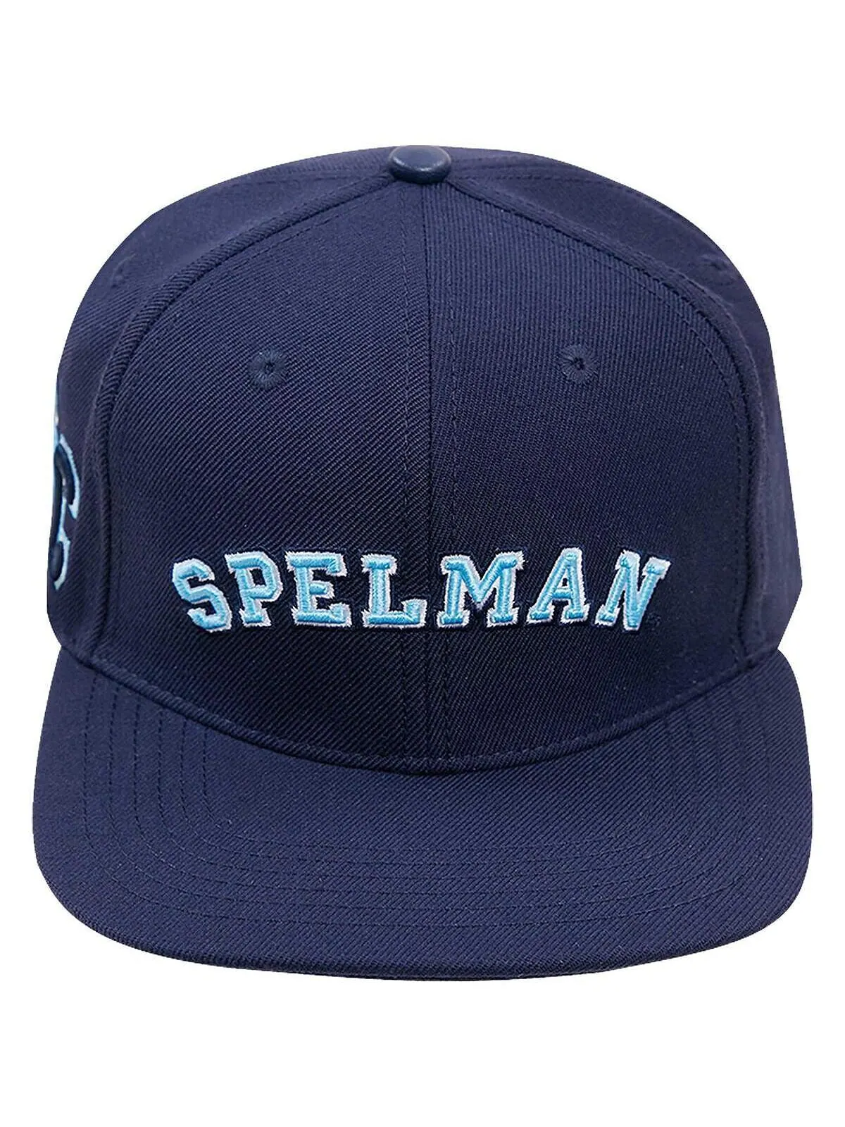 Мужская темно-синяя кепка Spelman College Jaguar Evergreen Spelman Snapback Pro Standard — изображение 3 из 3, темно-синий