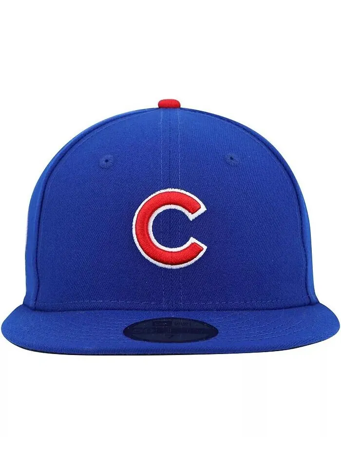 Мужская кепка с боковой нашивкой в ​​честь Мемориала 11 сентября Royal Chicago Cubs 59Fifty New Era — изображение 2 из 4