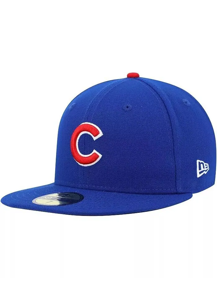 Мужская кепка с боковой нашивкой в ​​честь Мемориала 11 сентября Royal Chicago Cubs 59Fifty New Era — изображение 3 из 4