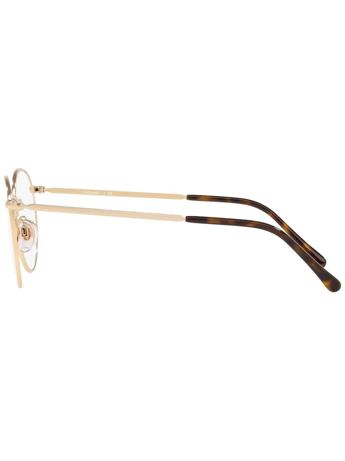 EC1001 Мужские очки-пантос LensCrafters — изображение 2 из 4, золотистый