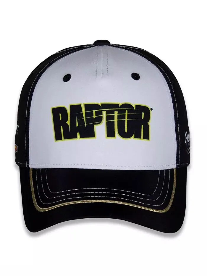 Мужская белая/черная регулируемая кепка William Byron Raptor Uniform Hendrick Motorsports Team — изображение 5 из 5