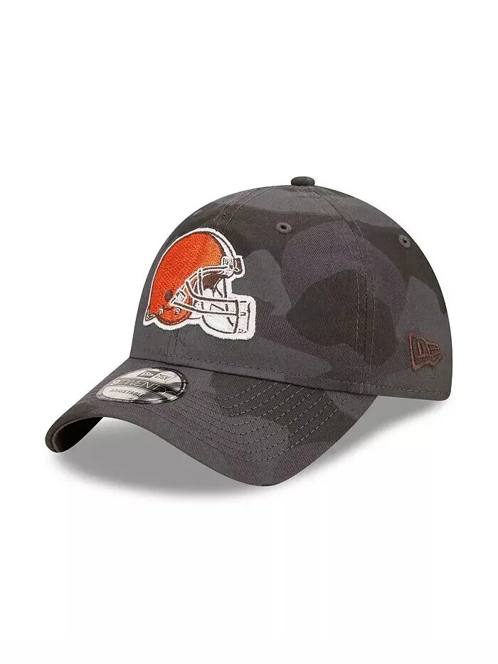 Мужская кепка Camo Cleveland Browns Core Classic 2.0 9TWENTY Adjustable New Era