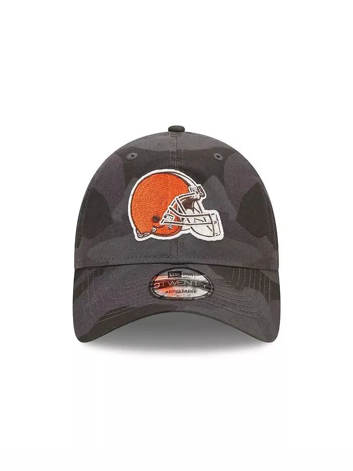 Мужская кепка Camo Cleveland Browns Core Classic 2.0 9TWENTY Adjustable New Era — изображение 3 из 4