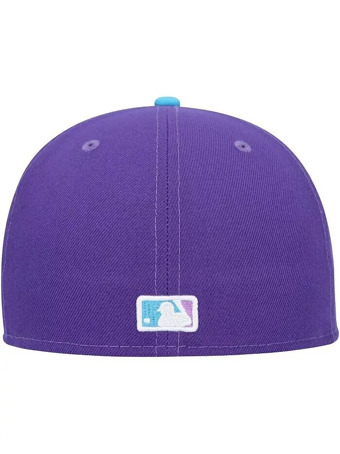 Мужская фиолетовая приталенная кепка Chicago Cubs Vice 59FIFTY New Era — изображение 4 из 4