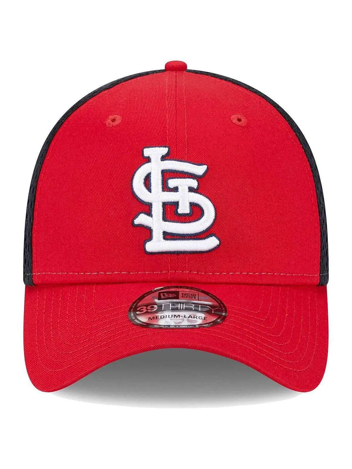Мужская красная кепка St. Louis Cardinals Team Neo 39THIRTY Flex. New Era — изображение 2 из 4, красный