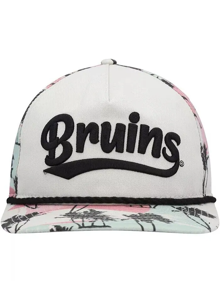 Мужская кремовая кепка Snapback UCLA Bruins High Tide Golfer Snapback New Era — изображение 3 из 3